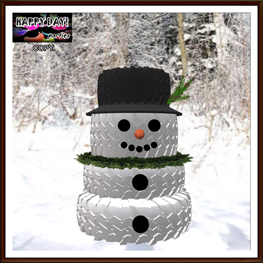 Christmas - Time to Recycle - Snowman