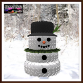 Christmas - Time to Recycle - Snowman