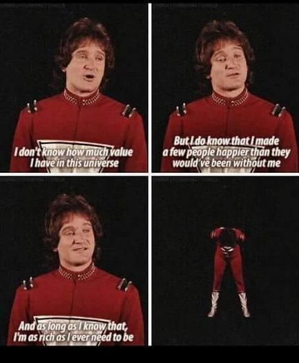 Robin Williams As Mork