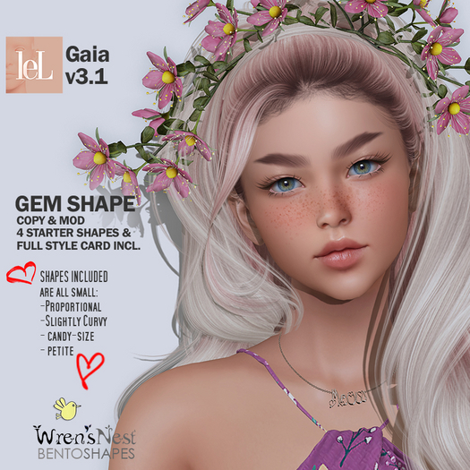 { wren's nest } Gem Shape for LeLutka Gaia v3.1