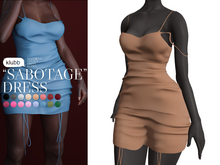 Klubb - "Sabotage" Dress Nude