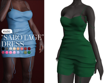 Klubb - "Sabotage" Dress Moss