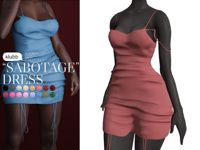 Klubb - "Sabotage" Dress Barely Legal