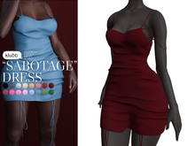 Klubb - "Sabotage" Dress Burgundy