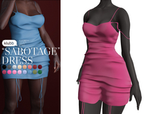 Klubb - "Sabotage" Dress Bubblegum