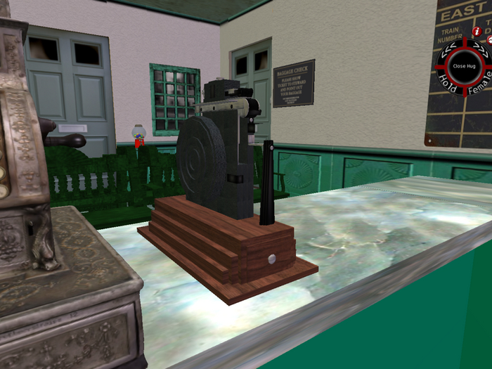 old time ticket machine MESH