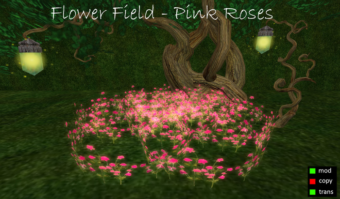 [MC] Flower Field - Pink Roses BOXED