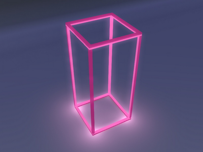 [Px] Tintable Doll Neon Frame (Wearable)