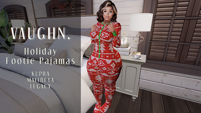 Vaughn. - Holiday Footie Pajamas [Color Pack 1]