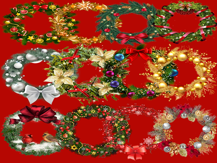 Christmas Wreath Pack #1