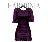 Wine Sleeve Dress