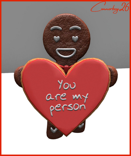 13. Mutresse-Gingerbread Man LOVE HEART