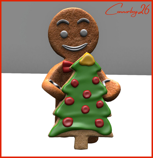 18. Mutresse-Gingerbread Man XMAS TREE