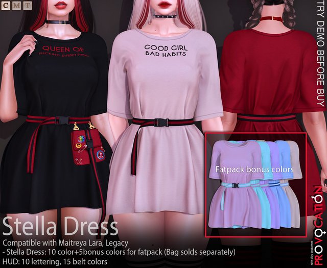 [Provocation] Stella dress-Fatpack