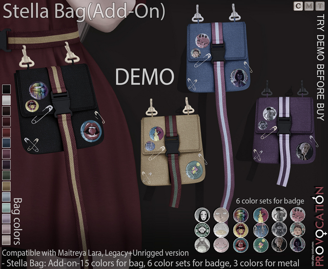 [Provocation] DEMO Stella bag (Add-On)