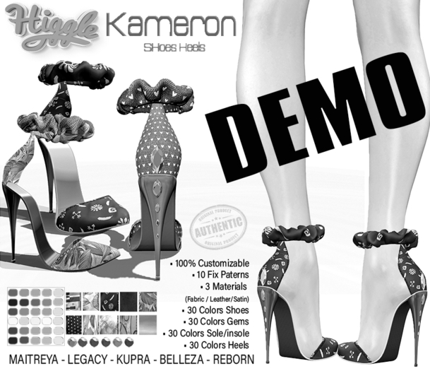 [HIGGLE] Heels  Kameron DEMO