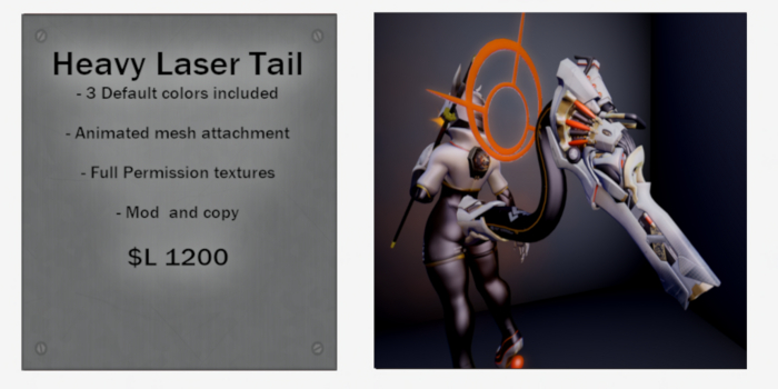 Animesh Heavy Laser Tail - Box