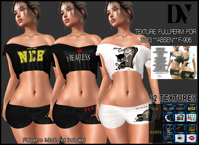 DV- 3323 **ABSEN** F-906-TEXTURES