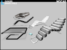 DK LOUNGER & SNAKE TABLE - CYBERBAZAAR