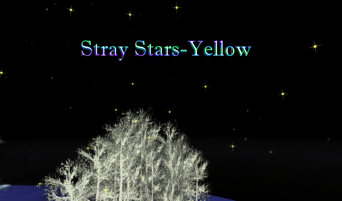 Stack of Stray Stars 5 radius -yellow