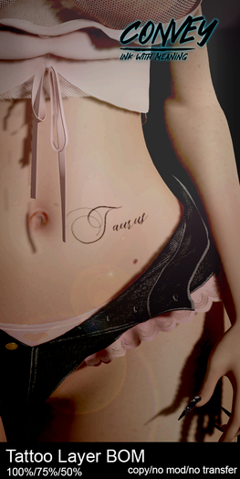 CONVEY : Taurus [wear to unpack]