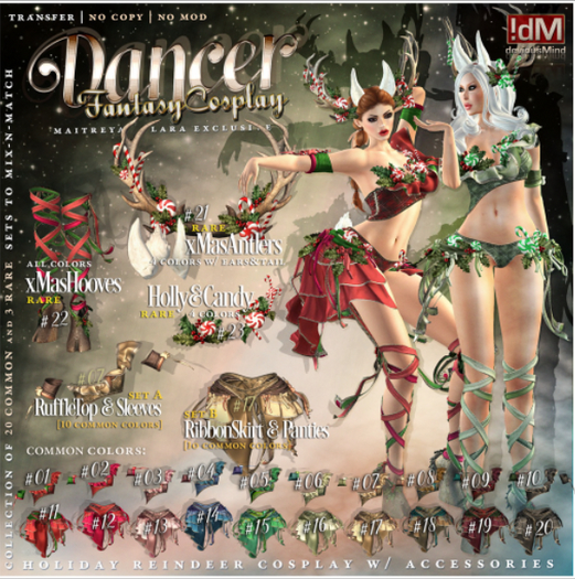 07 !dM Dancer **GOLD** Top (BOX)