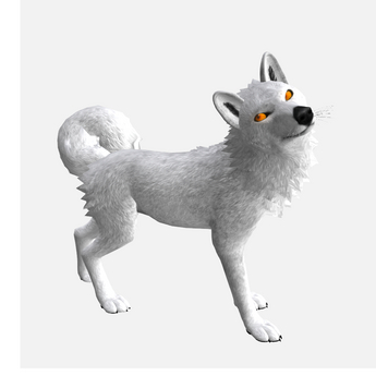 Second Life Marketplace - [Nightsong] TWI Wolf Husky Texture: Red