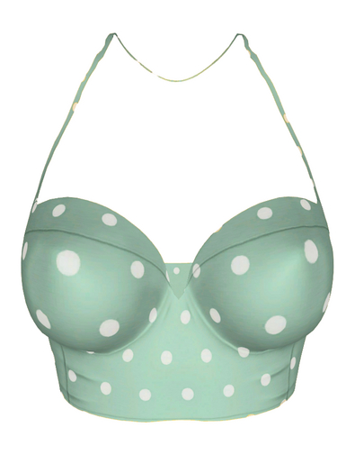 The Annex - Kitty Bustier - Seagreen
