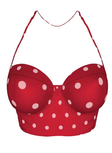 The Annex - Kitty Bustier - Red 