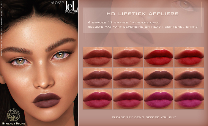[SYN] Synergy HD Lipstick Mali LELUTKA EVO/EVO X