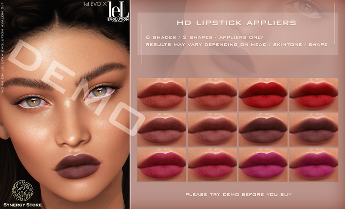 DEMO [SYN] - HD Lipstick Mali LELUTKA EVO/EVO X