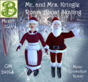 Mr. & Mrs. Kringle Go Skating, Roam, 2LI 