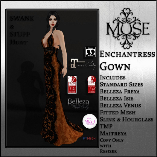 [MUSE] Enchantress Gown - Swank/Stuff Hunt Gift