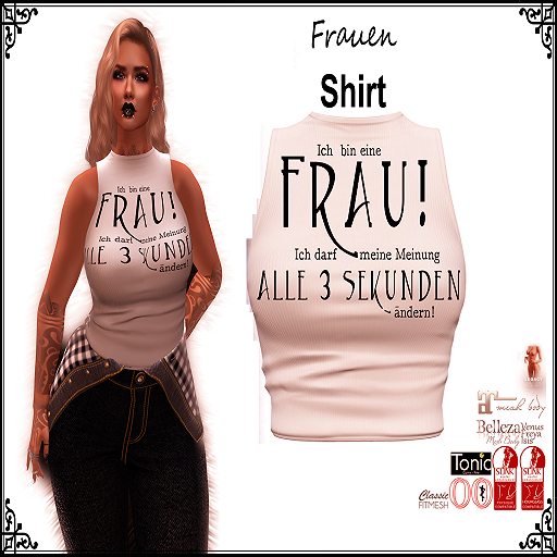 Shirt Frau darf
