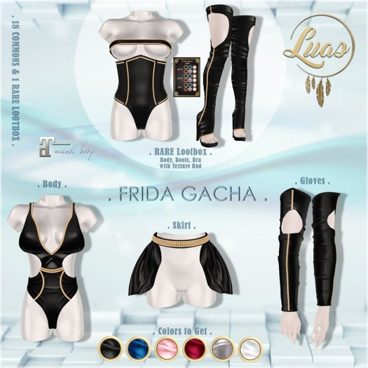 Luas Frida Gloves Blue