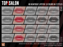 TOP1SALON - HD HEARTBEAT LIPSTICK (Lelutka Evo) DEMO