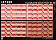TOP1SALON - HD HEARTBEAT LIPSTICK (Lelutka Evo) FATPACK