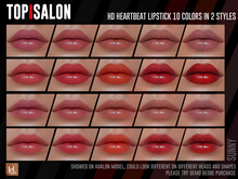 TOP1SALON - HD HEARTBEAT LIPSTICK (Lelutka Evo) SUNNY