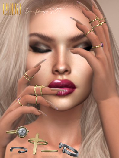 .::E.D.D.A::. Isra Rings SET