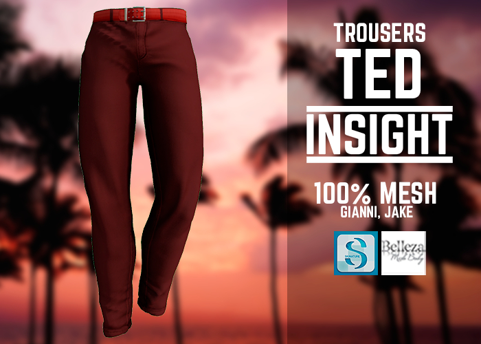 [INSIGHT] Trousers TED RED