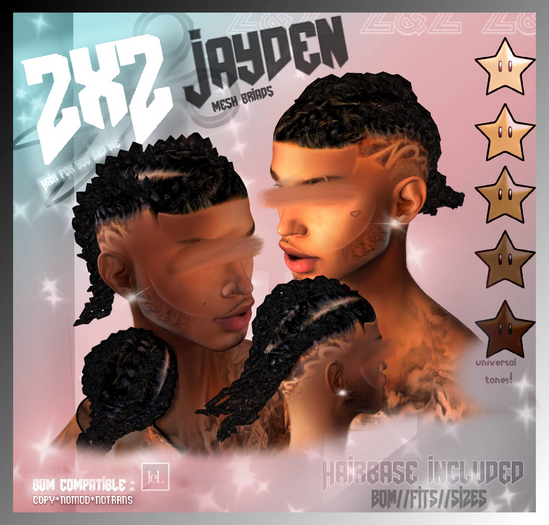{DUALZZ} JAYDEN //BRAIDS 