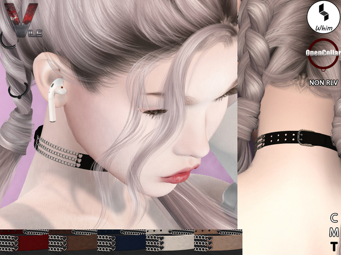 [Vile Collars] - Chained Love Collar 