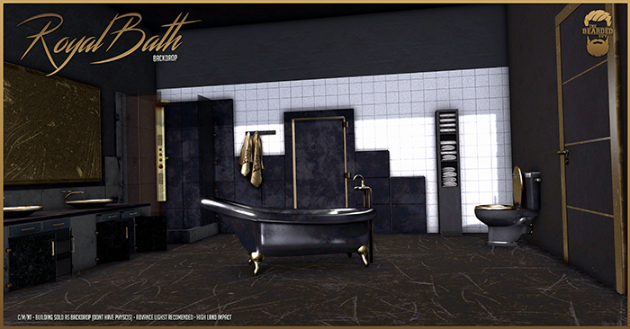 Royal Bath Backdrop - The Bearded Guy