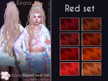 [^.^Ayashi^.^] Kirara hair-Red set