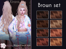[^.^Ayashi^.^] Kirara hair-Brown set