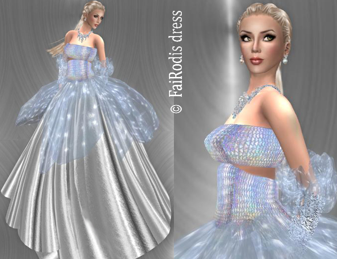 FaiRodis Ice Princess gown+stilettos DEMO pack
