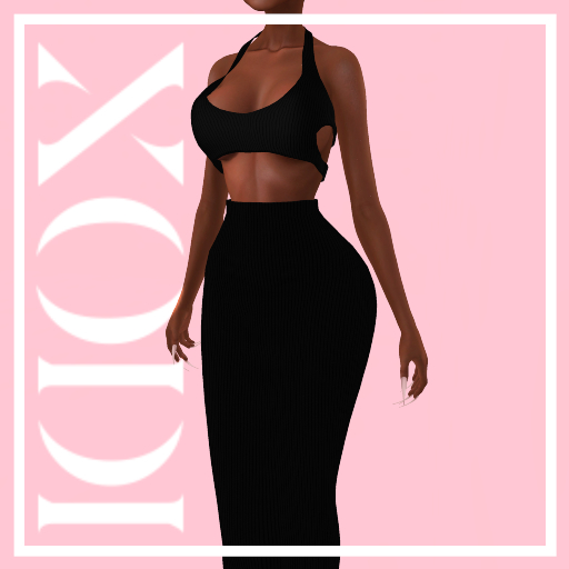 XODI - Chloe Set - BLACK