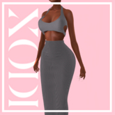 XODI - Chloe Set - GREY