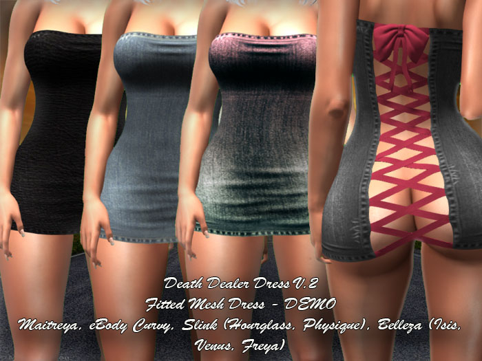 *_The Death_* Death Dealer Dress V2 - DEMO 