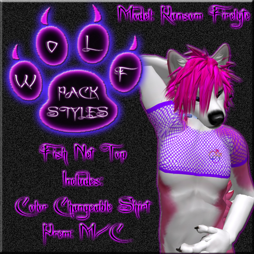 Fish Net High Cut Top